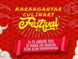 Segera Hadir Karanganyar Culinary Festival Di Taman Air Mancur