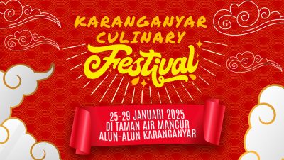Segera Hadir Karanganyar Culinary Festival Di Taman Air Mancur