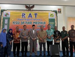 Hadiri RAT KSU Ja’far Medika Syari’ah Karanganyar, Rober Christanto Dorong Permodalan UMKM