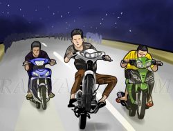 Meresahkan Warga 43 Motor Brong di Ciduk Polres Karanganyar
