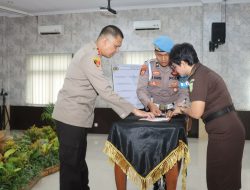 POLRES Karanganyar Canangkan Pembangunan Zona Integritas WBK, Awali Dengan Reformasi Birokasi