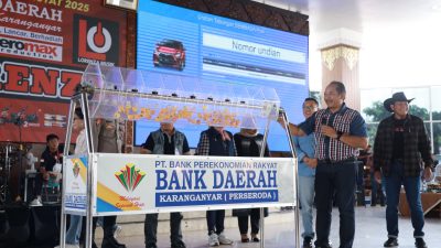 Bank Daerah Karanganyar Gelar Undian Tahap Satu, Yuni Warga Dimoro Ketiban Warisan Agya