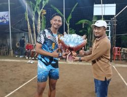 Anggota DPRD Karanganyar Budi Santoso Gelar Latber Bola Voly Se Jatipuro