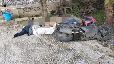 Rem Blong, Tiga Tewas Usai Motor Tabrak Pohon di Segoro Gunung – Kemuning