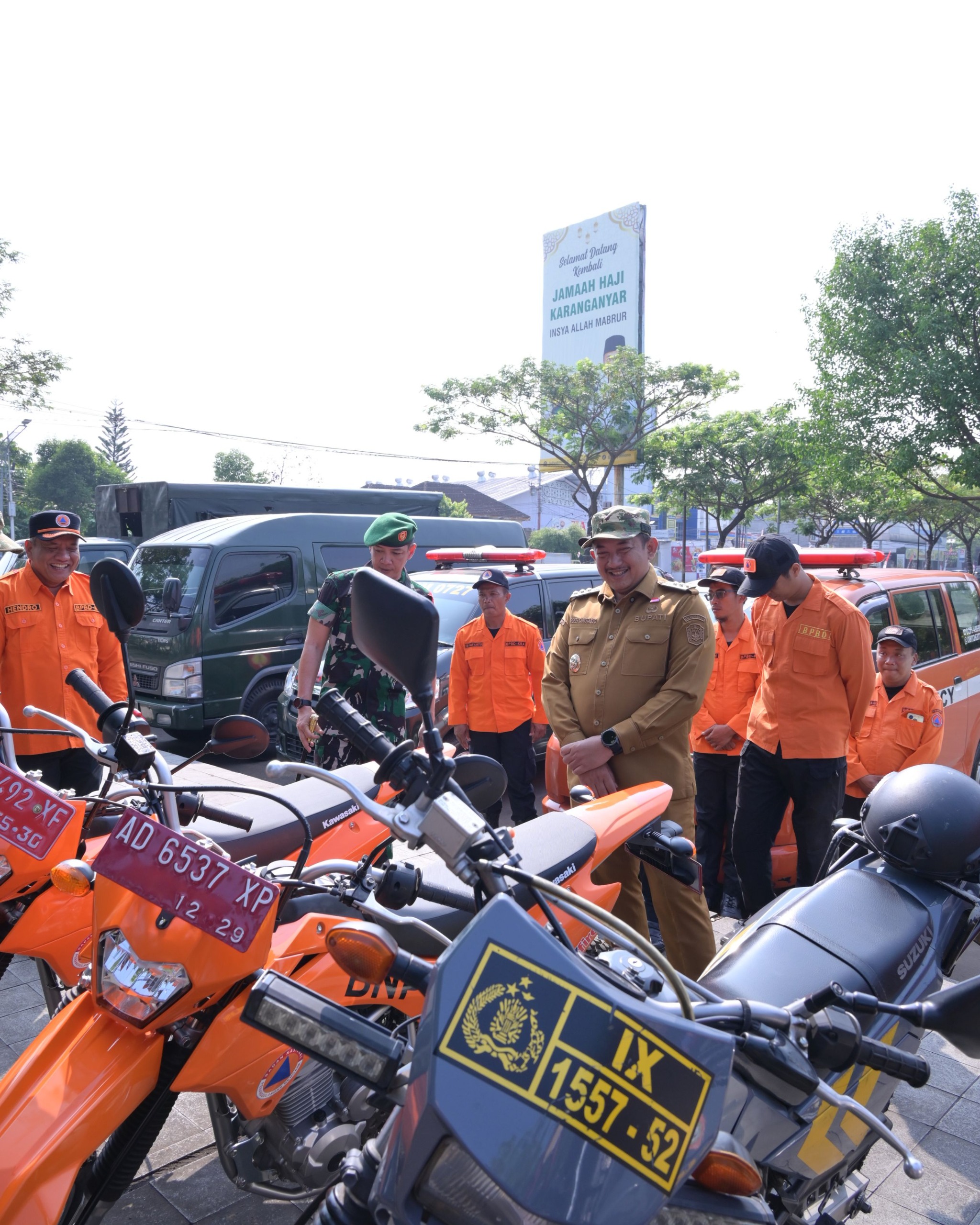 88 Kelompok Potensi SAR Karanganyar Bersama BPBD Siagakan 1600 Relawan Kemanusiaan Hadapi KARHUTLA Di Musim Kemarau