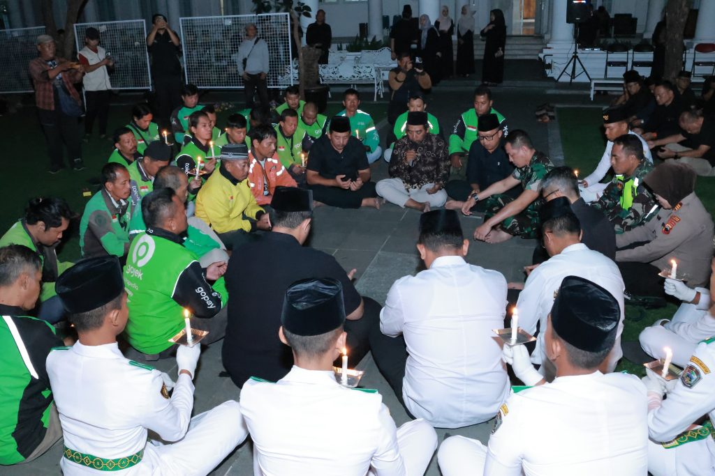 Doa bersama digelar bupati Rober untuk alm Affan kurniawan