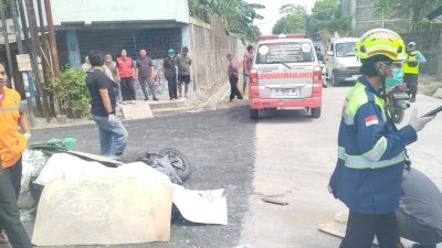 Pemuda Bermotor Beat dan Berbronjong Tutup Usia Setelah Tabrak Truk di Ngringo Jaten