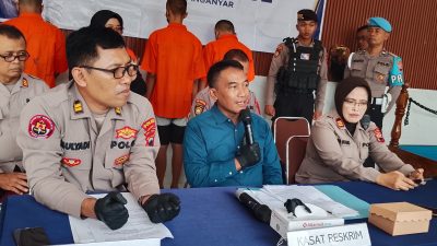 Polres Karanganyar Ungkap Kasus Curanmor di Tiga Lokasi, Amankan Empat Pelaku dan Delapan Motor Hasil Curian