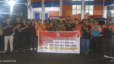 Relawan Kemanusian Dan Penanggulangan Bencana Se – Karanganyar Salurkan Bantuan 30an Juta Rupiah Untuk Korban Tanah Longsor Banjarnegara