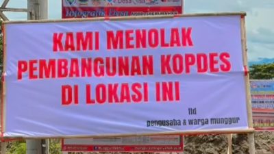 Warga Munggur Persoalkan Rencana Lokasi Koperasi Merah Putih yang Disebut Berdiri di Lahan Hijau