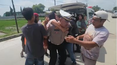 Sat Lantas Polres Karanganyar Gerak Cepat Tangani Kecelakaan Beruntun di Kebakkramat