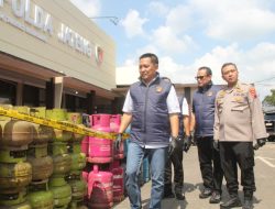 Ungkap Praktik ilegal Refill LPG 3Kg, Polda Jateng Amankan Pelaku Di Gudang, Buran Tasikmadu