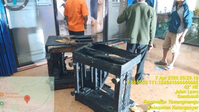 Kantor Kepala Desa Gondosuli Tawangmangu Terbakar, Diduga Akibat Korsleting Listrik