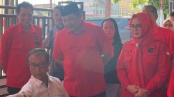 DPC PDI Perjuangan Karanganyar Launching Dapur Marhaen dan Cek Kesehatan Gratis