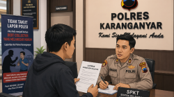 Merasa Jadi Korban Debt Collector, Warga Ngargoyoso Lapor Ke Polres
