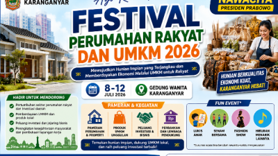 Karanganyar Segera Gelar Festival Perumahan Rakyat dan UMKM 2026