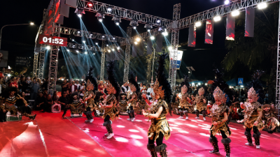 Eco Culture Night Carnival Sedot Ratusan Ribu Penonton, Bupati dan Forkopimda Tampil Bak Raja Nusantara