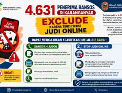 4.631 KPM di Karanganyar Dicoret dari Bansos karena Terdeteksi Judol, Masih Bisa Klarifikasi