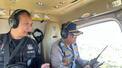 Polda Jateng Kerahkan Helikopter, Kebakaran TPA Putri Cempo Diserang dari Udara