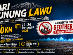 29 Pelari Siap Tempuh 150 Km dari Karanganyar Menuju Kantor Gubernur Jateng Tolak Geothermal