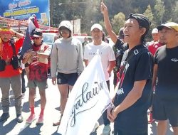 Sesuci di Sendang Bancolono, Pejuang Lawu Lari 150 Km Menuju Kantor Gubernur Jateng