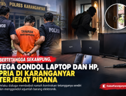 Tega Gondol Laptop dan HP Milik Tetangga, Pria di Popongan Terjerat Pidana