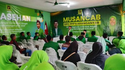 PPP Karanganyar Bidik Satu Fraksi 2029, ” Merawat yang Sepuh, Membangun yang Muda “